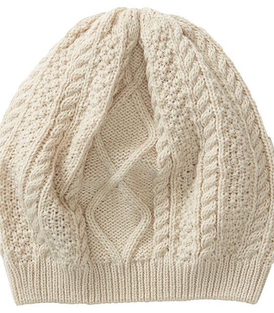 Cable Knit Beret