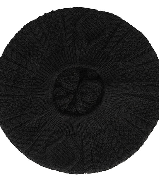 Cable Knit Beret