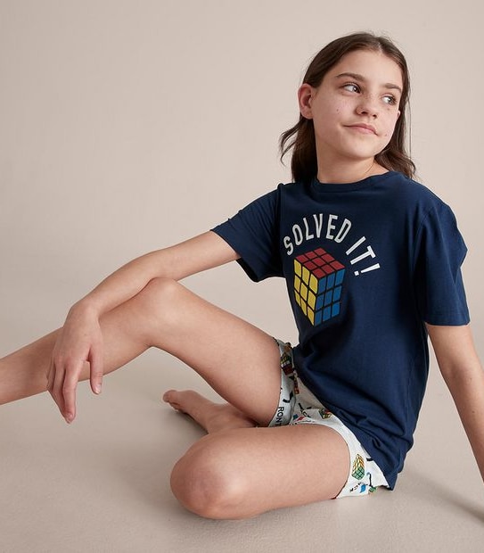 Unisex Kids Family Matching Rubiks Pyjama Set
