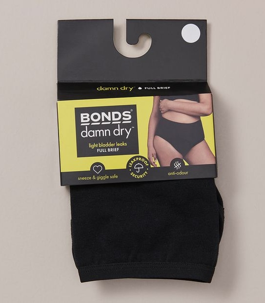 Buy Bonds Womens Damn Dry Underwear Midi Size 12 1 pack