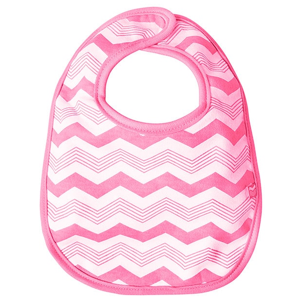 Pack of 2 Toddler Bibs Chevron Pink Target Australia