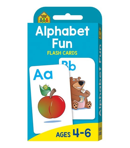 School Zone: Alphabet Fun Flash Cards (2017 Ed)