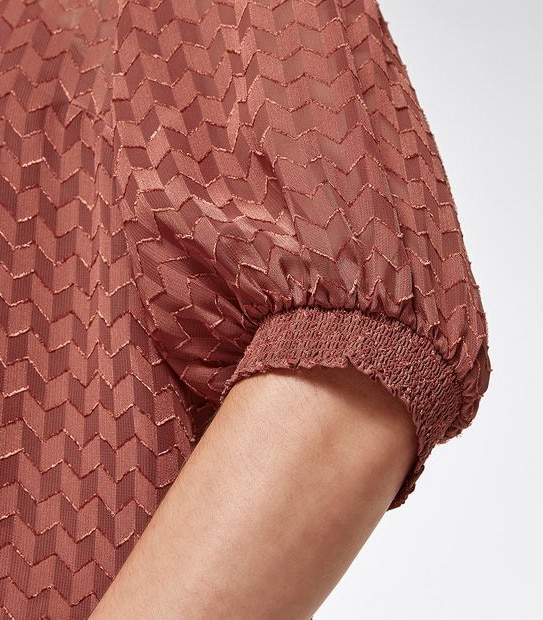 Preview Burnout Shell Top - Cigar Brown