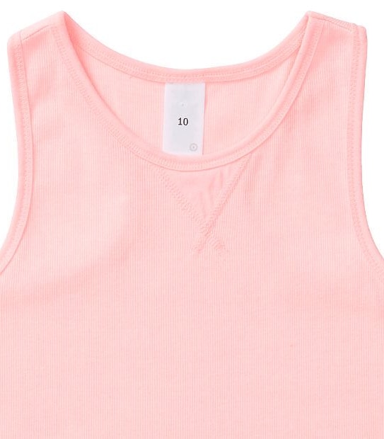 Racer Back Ribbed Tank Top