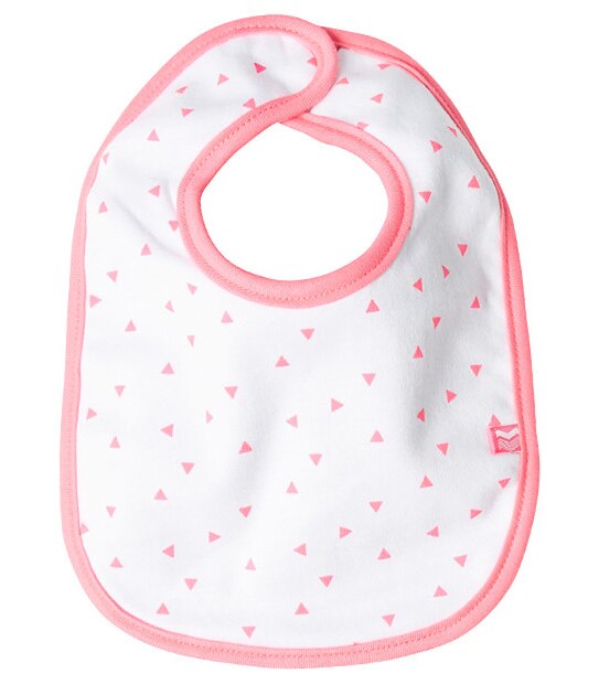 Pack of 2 Toddler Bibs - Chevron Pink 3 of 3