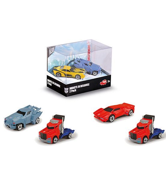 Transformers 2 Pack Robot Die Cast Vehicles Assorted