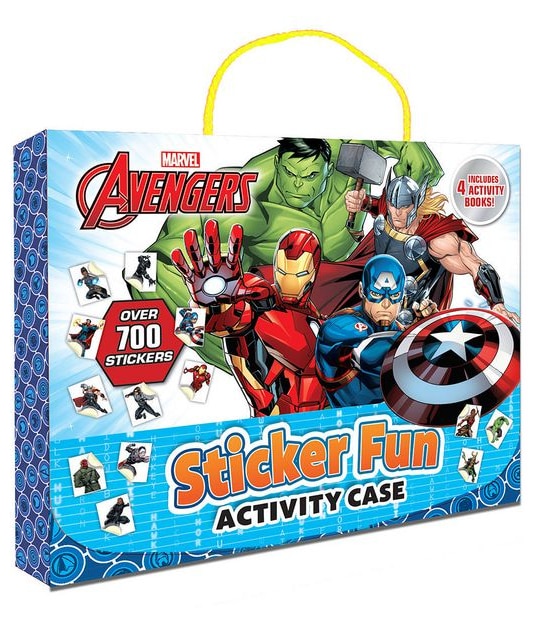 Marvel Avengers Sticker Fun Activity Case