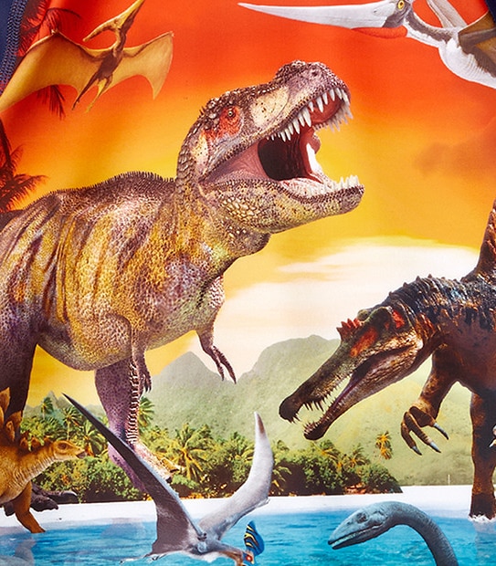 Boys' Short Sleeve Photo-Real Dinosaur Rash Vest 3 of 3