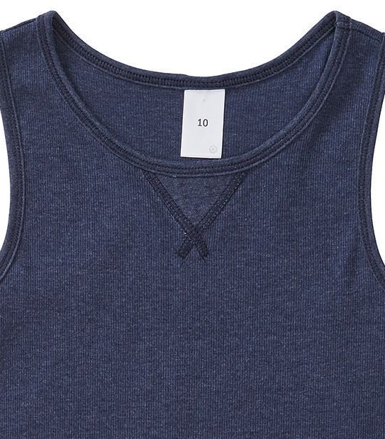 Racer Back Ribbed Tank Top 2 of 3