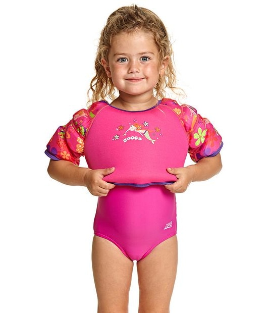 Zoggs Water Wings Swimming Vest - Mermaid Flower