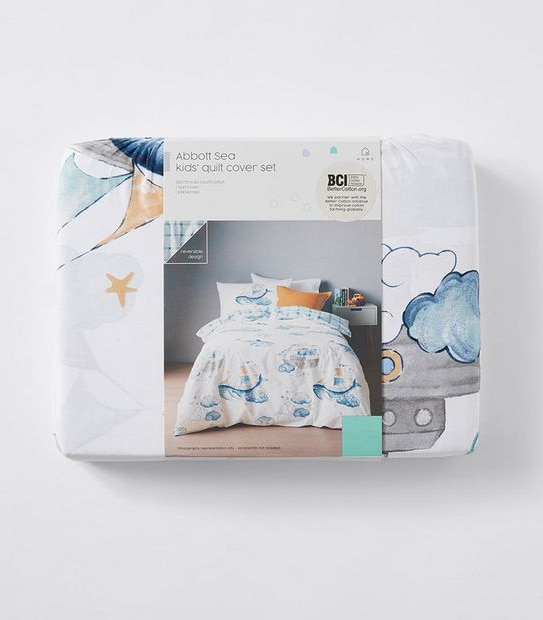 Abbott Sea Quilt Cover Set