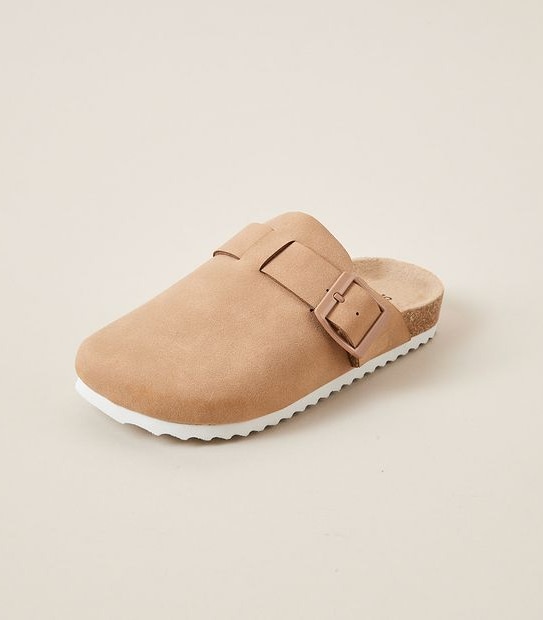 Kids Senior Cork Clog Sandals