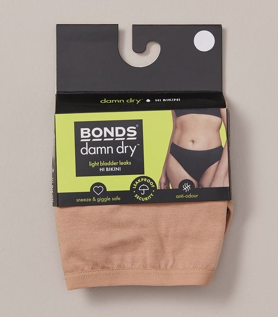 Bonds Damn Dry&trade; Hi Bikini Briefs; Style: WRRNA