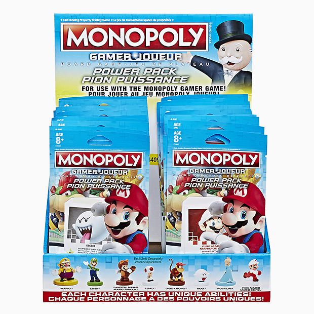 monopoly gamer figure pack