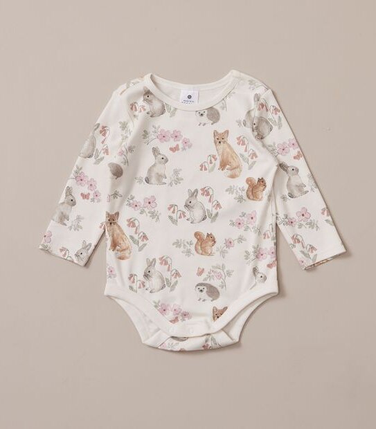 3 Pack Baby Organic Cotton Bodysuits