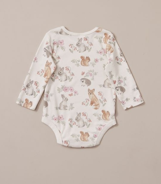 3 Pack Baby Organic Cotton Bodysuits