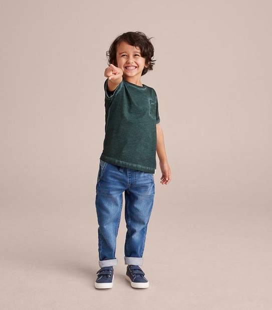 Plain Washed T-shirt