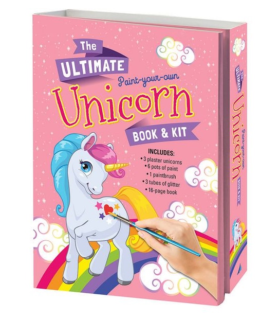 The Ultimate Paint-Your-Own Unicorn Book & Kit