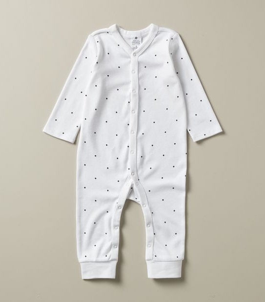 3 Pack Baby Organic Cotton Snap Coveralls