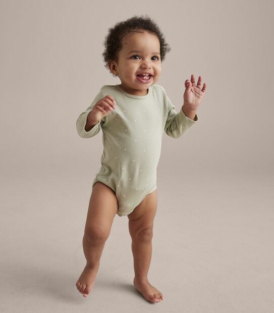 3 Pack Baby Organic Cotton Bodysuits