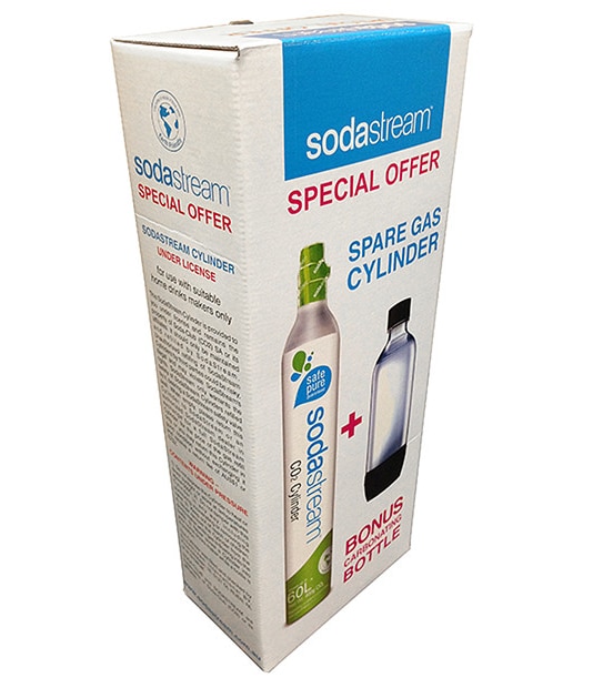 Sodastream Cylinder + Carbonating Bottle Target Australia