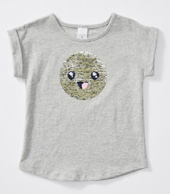 Reversible Sequin T-Shirt