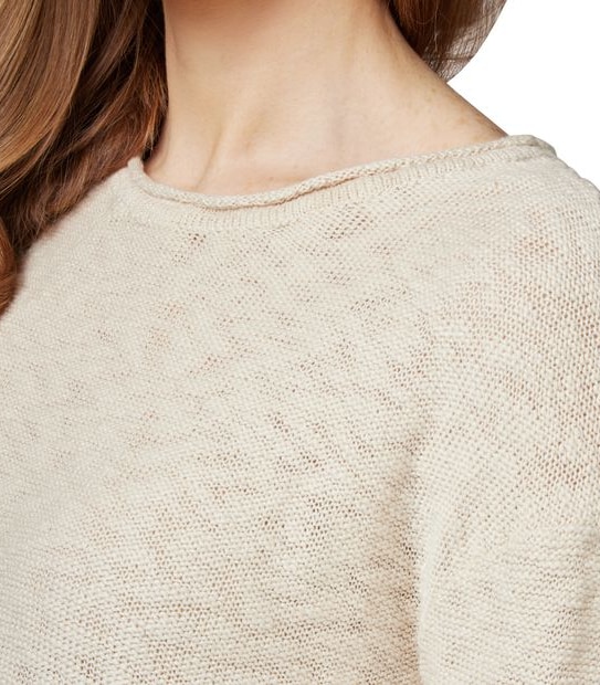 Piping Hot Drop Shoulder Knit Top