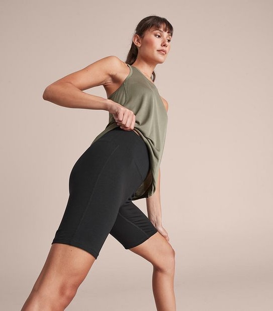 Active Long Bike Shorts