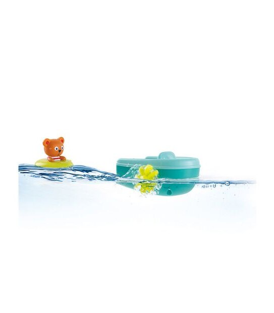 Hape Bath Tubing Pull-Back Boat