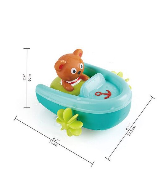 Hape Bath Tubing Pull-Back Boat