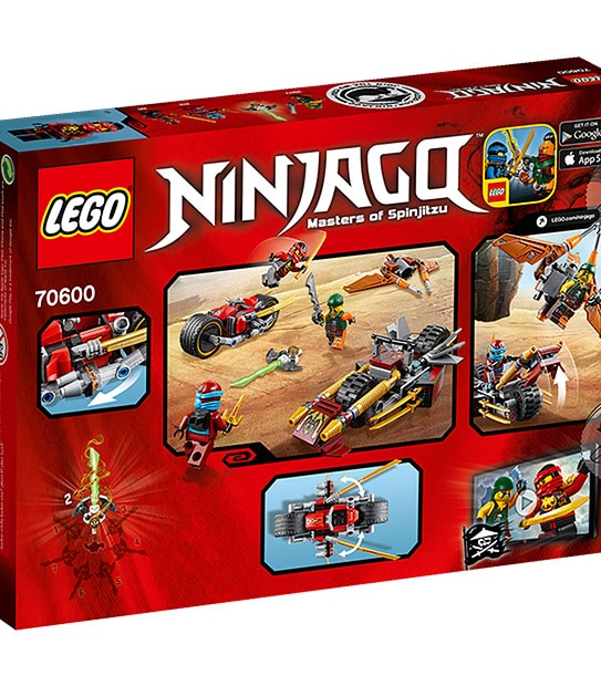 LEGO® NINJAGO Ninja Bike Chase 70600