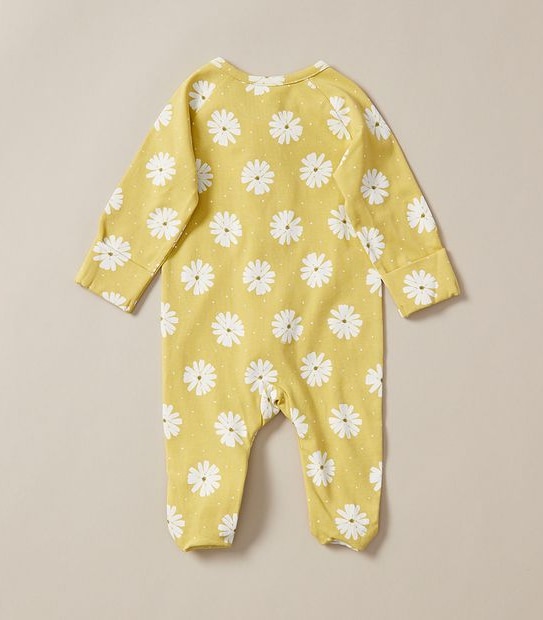 Baby Organic Cotton Print Coverall
