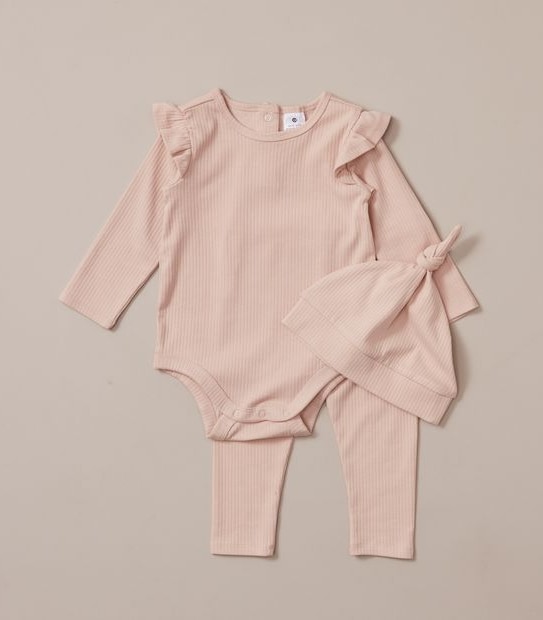 3 Piece Baby Organic Cotton Set