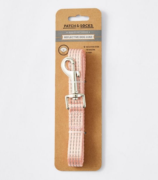 Patch & Socks Reflective Dog Lead Assorted