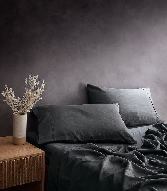Lilah Linen Sheet Set - Super King Bed