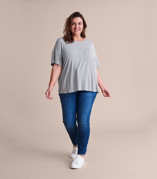 Extended Sizing Bamboo Sleep Pocket T-Shirt