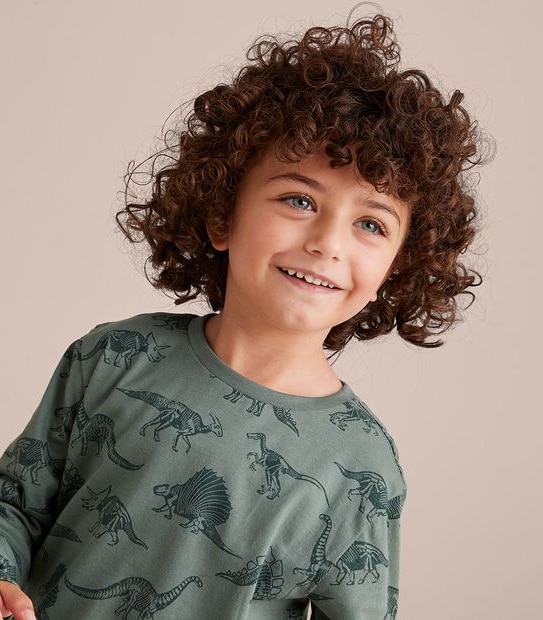 Organic Cotton Print Top