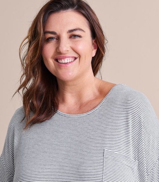 Extended Sizing Bamboo Sleep Pocket T-Shirt