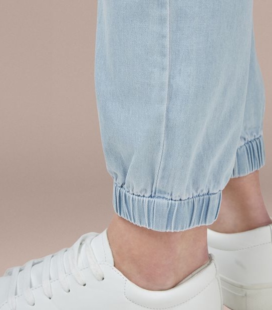 Piping Hot Elasticated Hem Jogger Pants