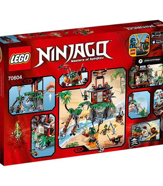 LEGO® NINJAGO Tiger Widow Island 70604