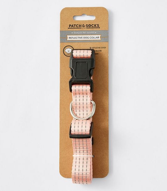 Patch & Socks Reflective Dog Collar Assorted