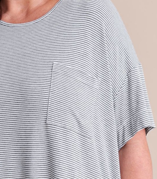 Extended Sizing Bamboo Sleep Pocket T-Shirt