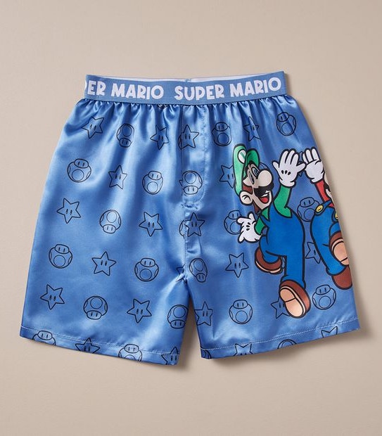 Nintendo Super Mario Women's Boxer Shorts, 2-Pack 