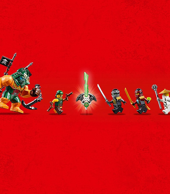 LEGO® NINJAGO Tiger Widow Island 70604