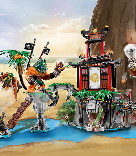LEGO® NINJAGO Tiger Widow Island 70604