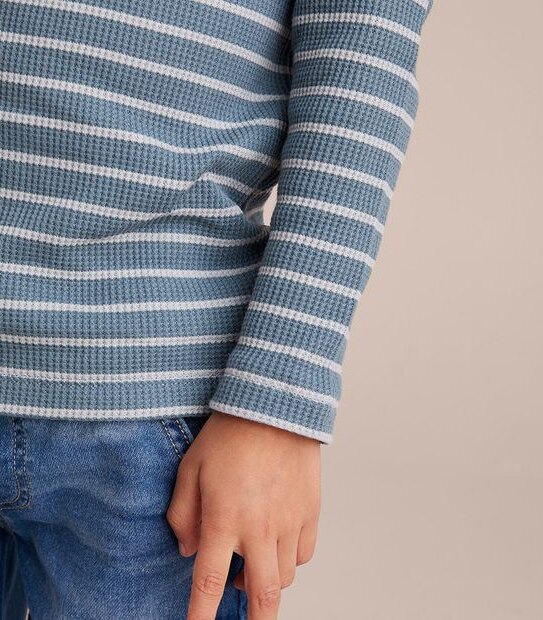 Waffle Knit Top