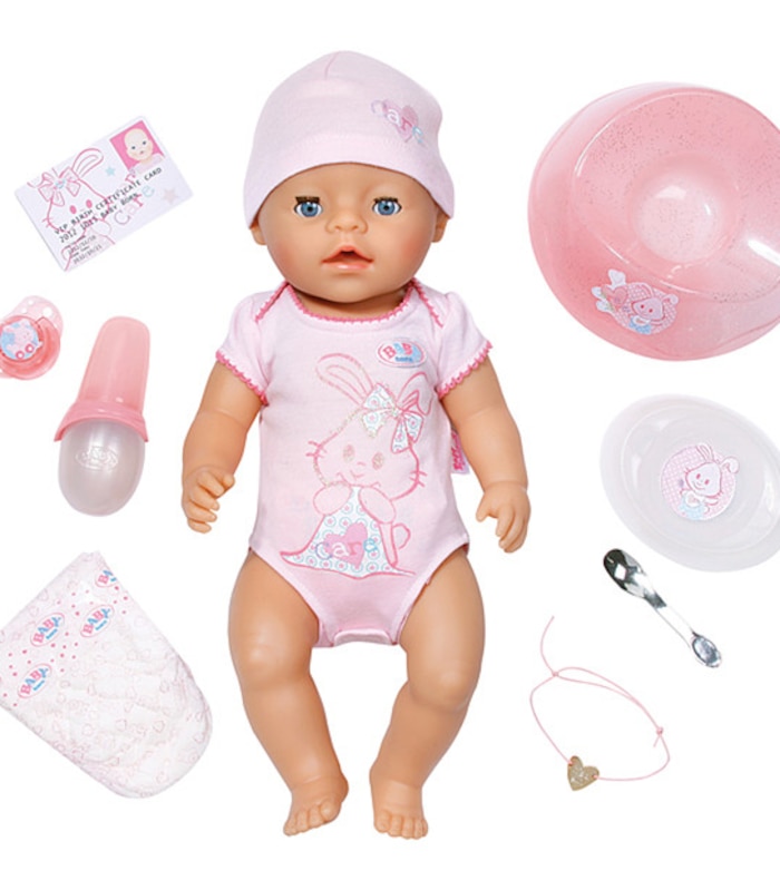Baby Born Interactive Doll Pink Target Australia