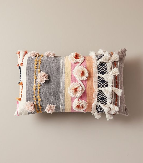 Ava Textured Rectangle Cushion