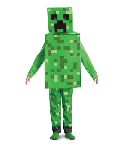 Minecraft Creeper Deluxe Kids Costume | Target Australia