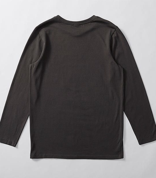Long Sleeve Skate Crew Print T-Shirt